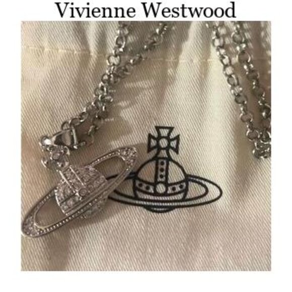 Vivienne Westwood Pear with hearts necklaces - Picture 2 of 2